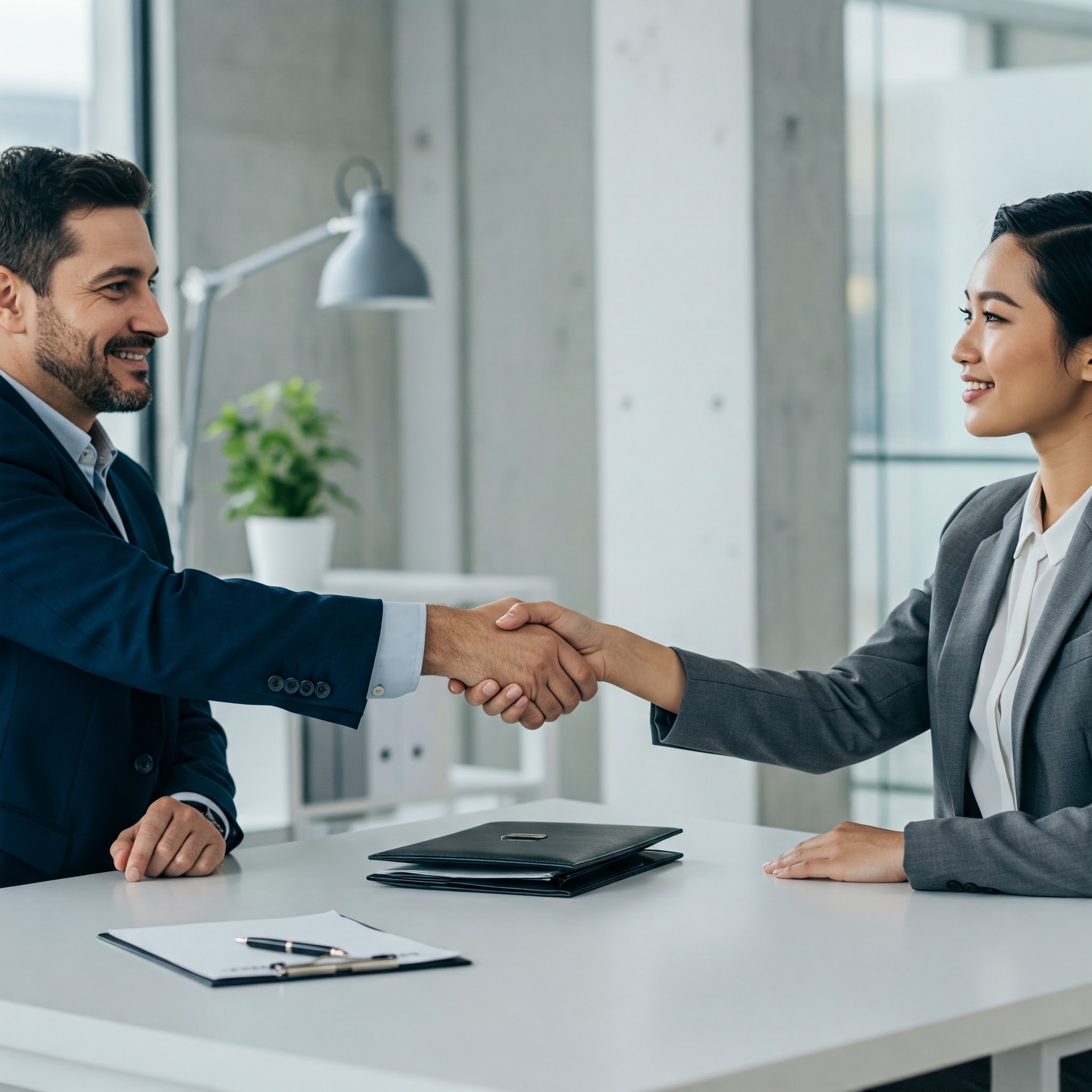 A person hiring a rent collection agency