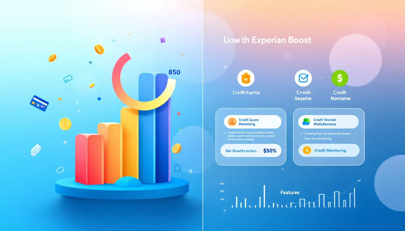 A comparison of Experian Boost with other credit services.